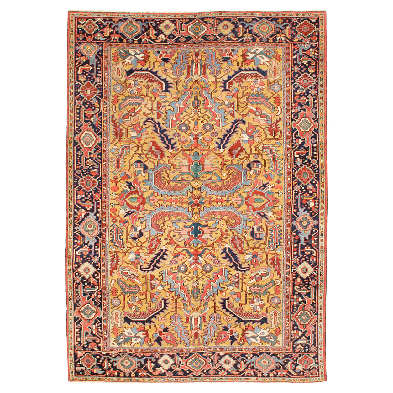 Tapis persan ancien Heriz