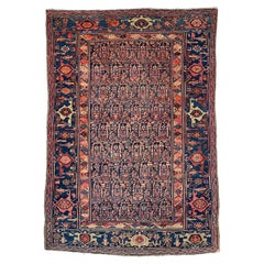 Mother-Child Boteh Village Antique Malayer Rug