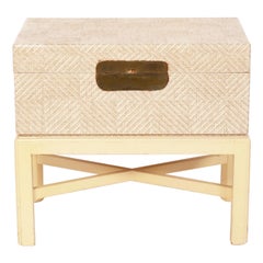 Raffia End Tables