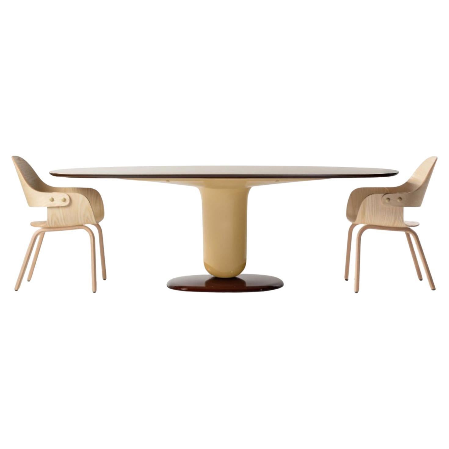 Set of Explorer 5B Dining Table and Showtime Nude Chairs by Jaime Hayon For Sale