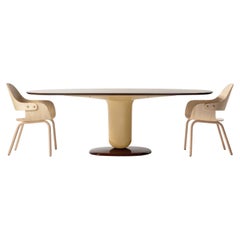Set of Explorer 5B Dining Table and Showtime Nude Chairs by Jaime Hayon