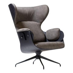 Lounger Brown Armchair by Jaime Hayon
