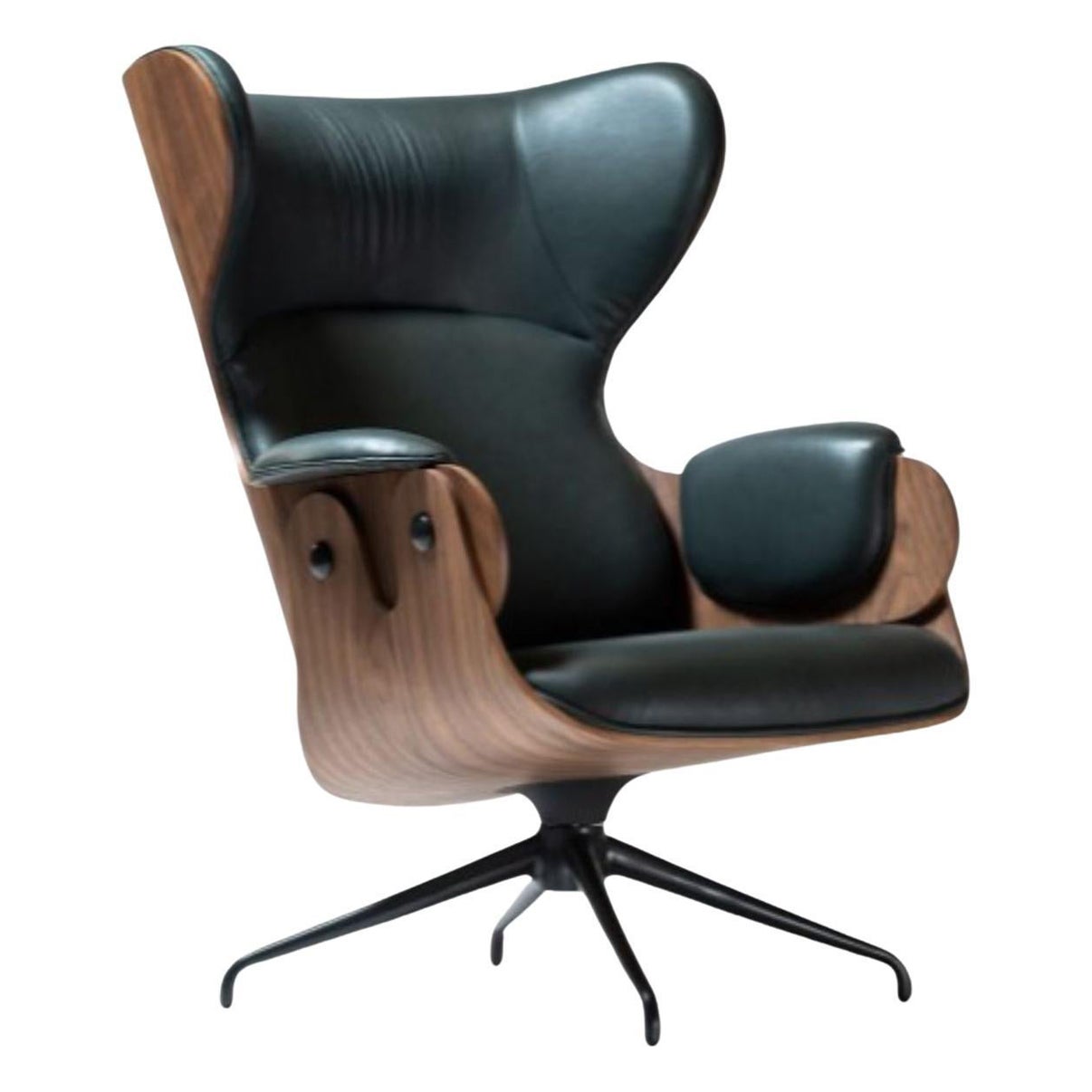 Lounger Black Armchair by Jaime Hayon For Sale