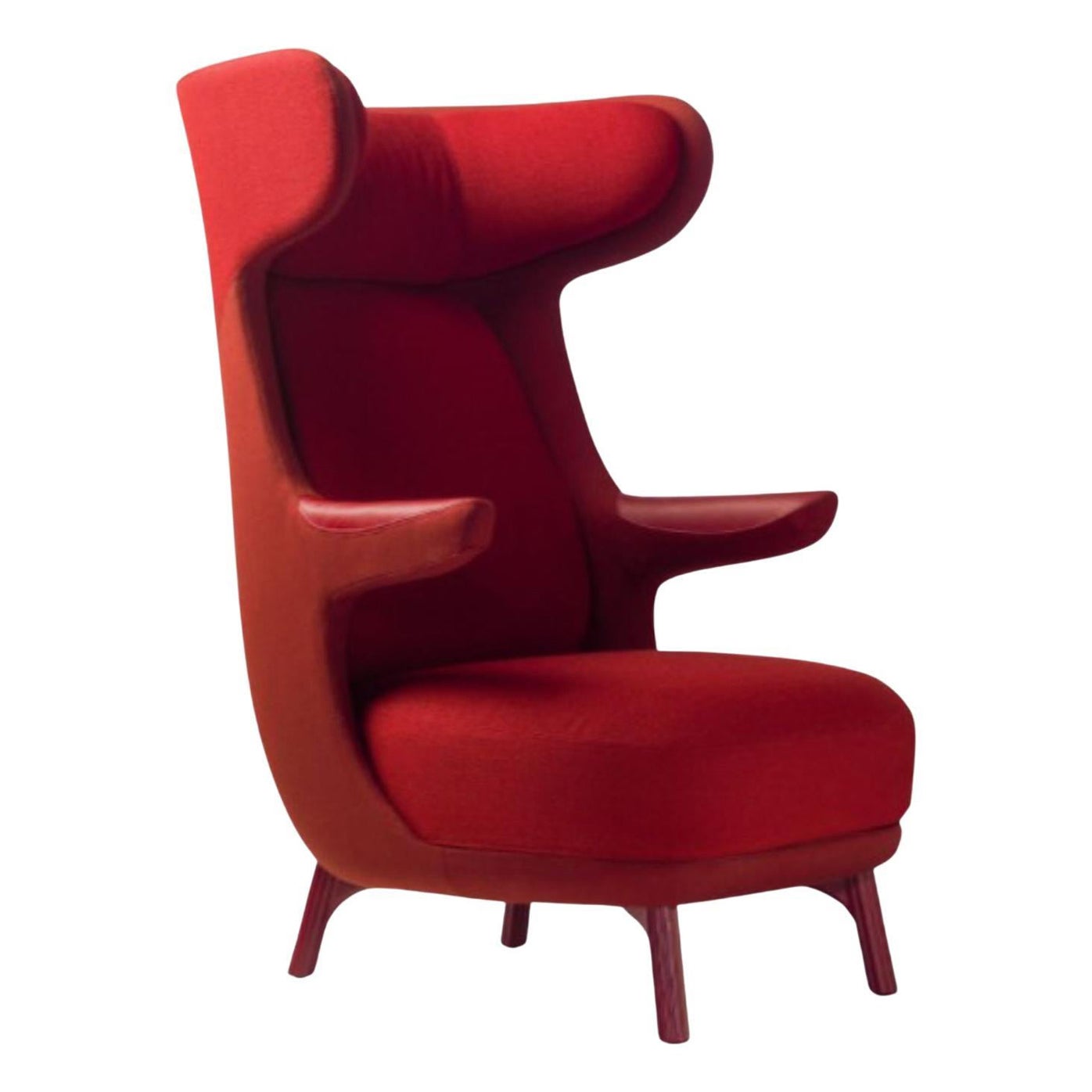 Fauteuil rouge Dino Hayon Edition de Jaime Hayon