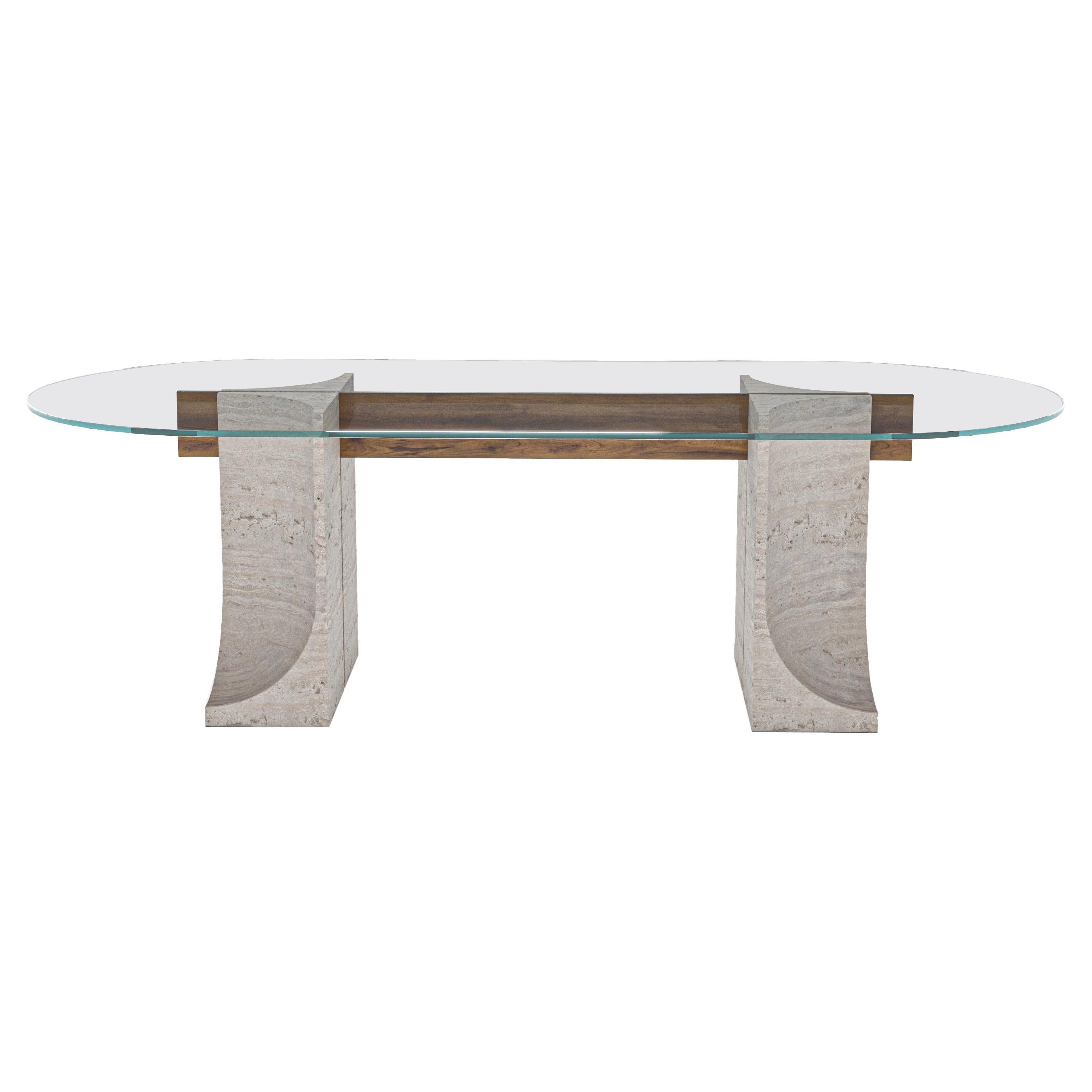 Unique Edge Dining Table by Collector