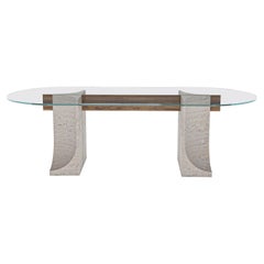 Unique Edge Dining Table by Collector
