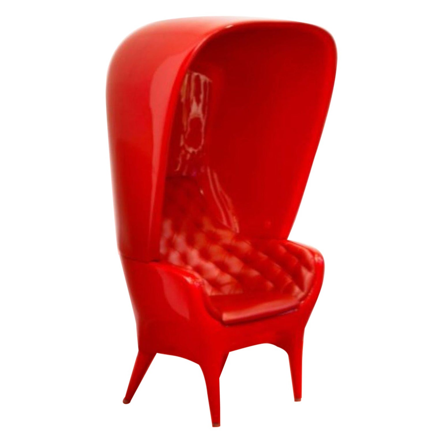 Showtime Red Armchair with Cover by Jaime Hayon