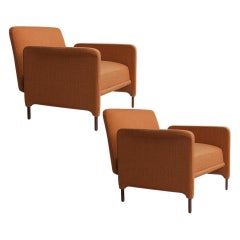 Ensemble de 2 fauteuils Carson orange par Collector