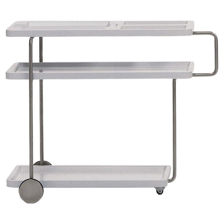 White Happy Hour Trolley by Alfredo Häberli For Sale