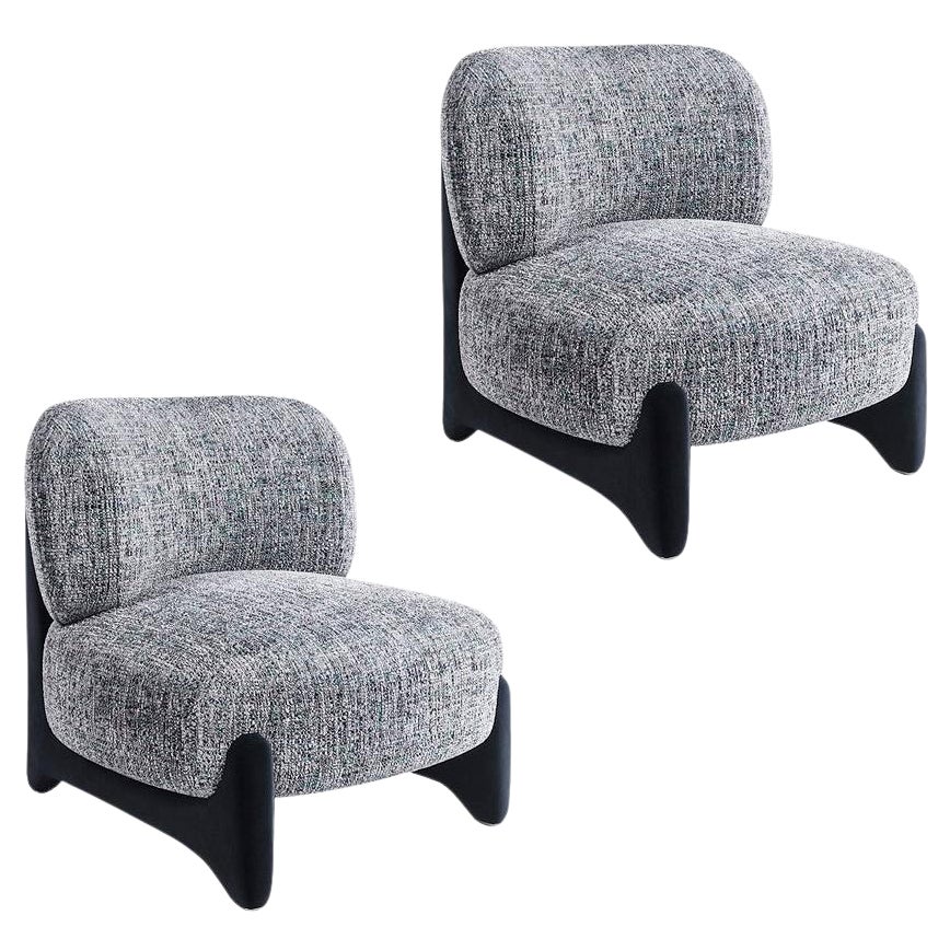 Set of 2 Tobo Armchair by Collector For Sale
