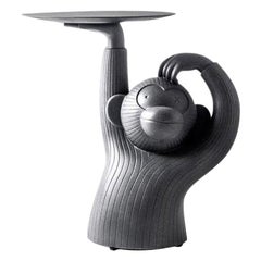 Table d'appoint singe noir par Jaime Hayon