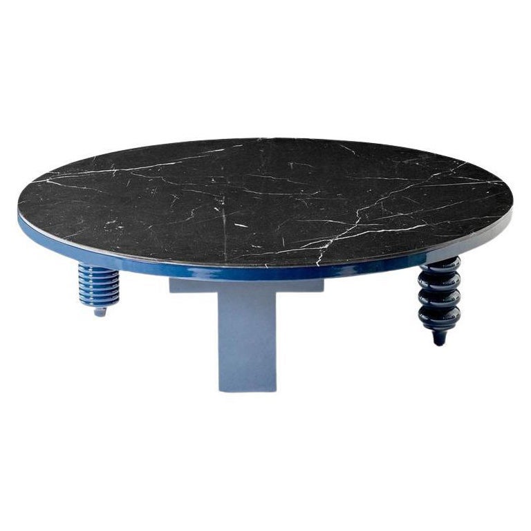 Round Marble Multileg Low Table by Jaime Hayon For Sale