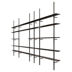 Black Hypostila Shelfs by Lluís Clotet & Oscar Tusquets