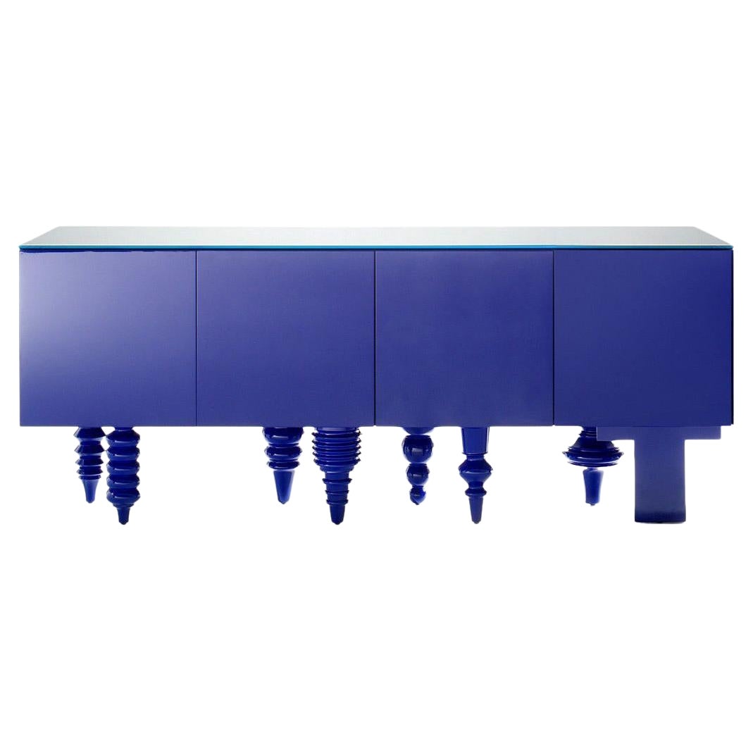 Gloss 2 Meter Multileg Cabinet by Jaime Hayon