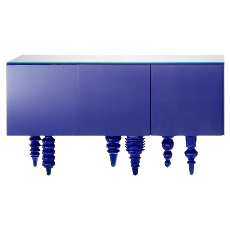 Gloss 1.5 Meter Multileg Cabinet by Jaime Hayon For Sale