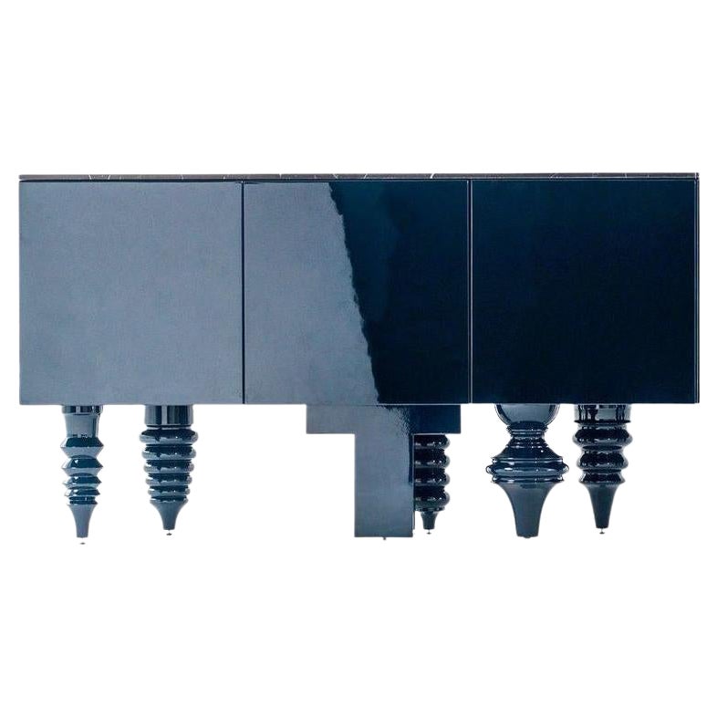 Marble 1.5 Meter Multileg Cabinet by Jaime Hayon For Sale
