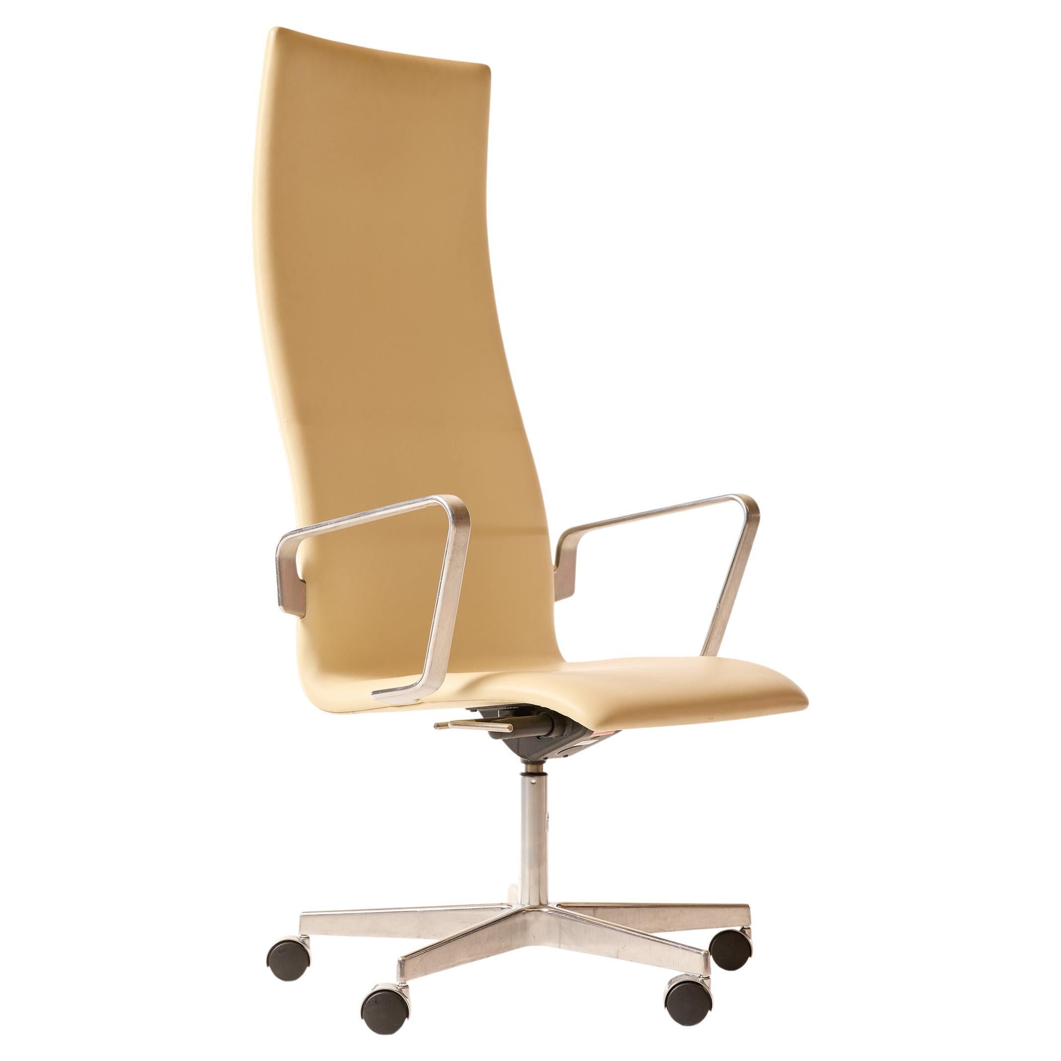 Chaise de bureau Oxford d'Arne Jacobsen pour Fritz Hansen en vente