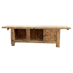 Antique Large Workbench at the Beginning of the 20th Century