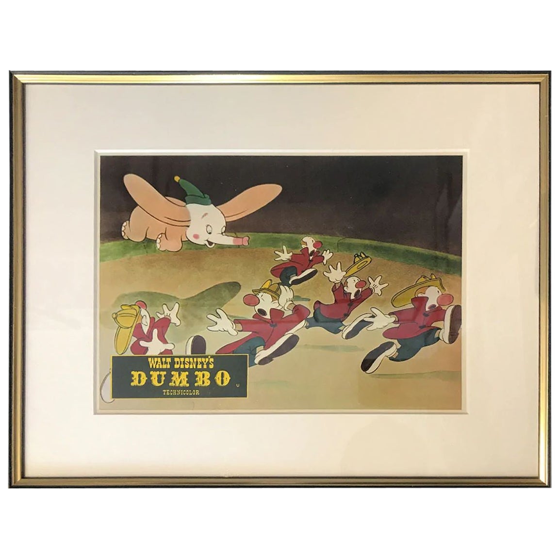 Dumbo, Framed Poster, 1950's R For Sale