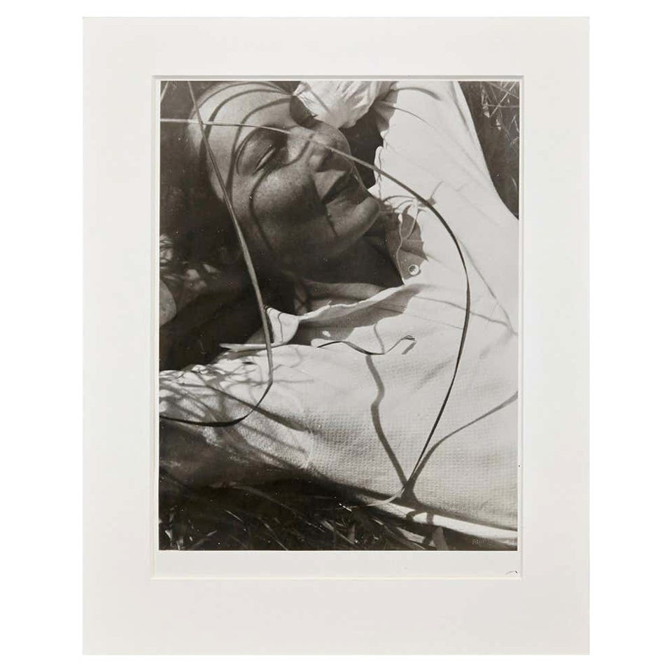 László Moholy-Nagy ""Portrait d'Ellen Frank"". Photographie en vente