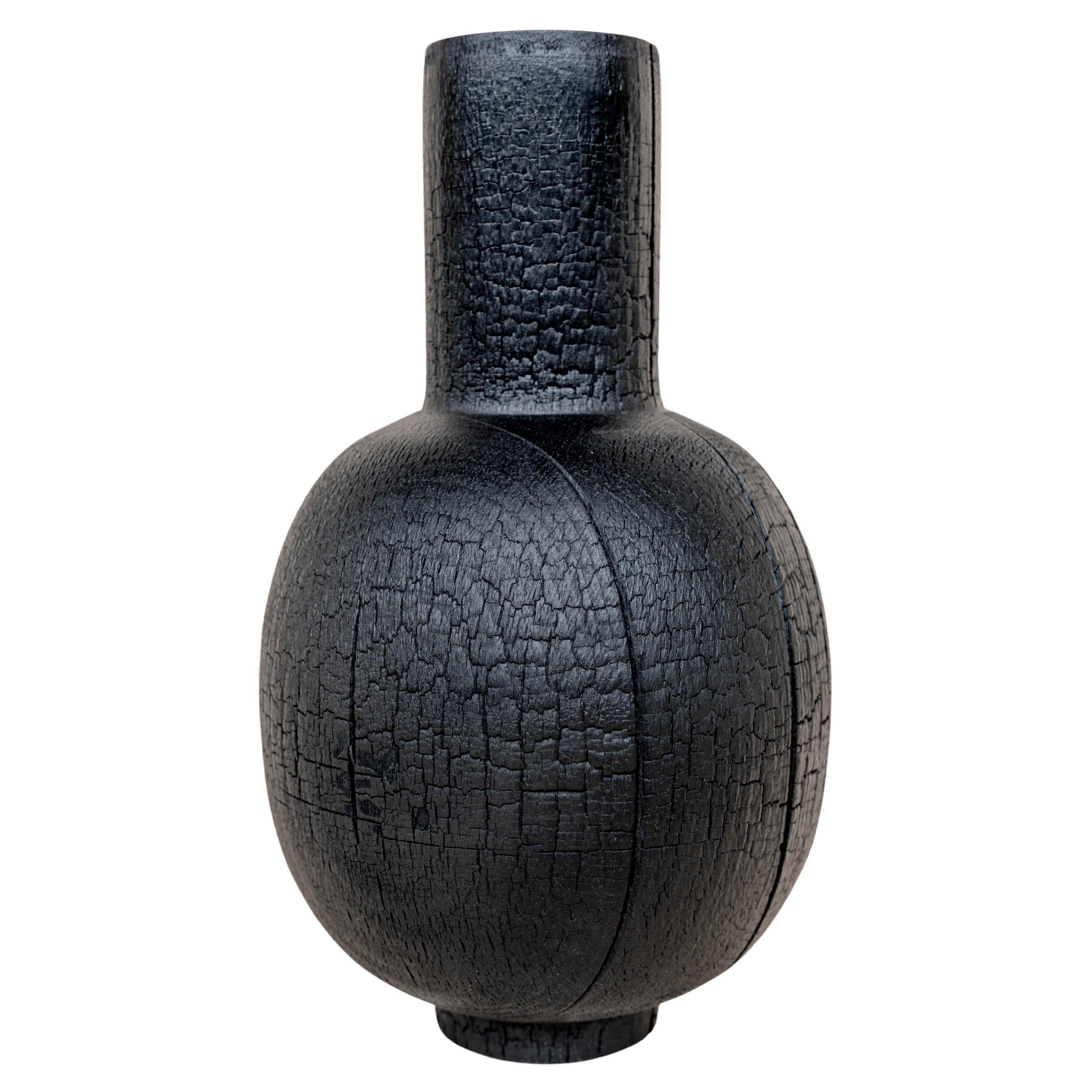 Burnt Vase XL #4 by Daniel Elkayam