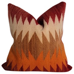 Navajo Jigsaw Pattern Pillow