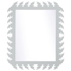 Audubon Rectangle Mirror in Pelican Gray