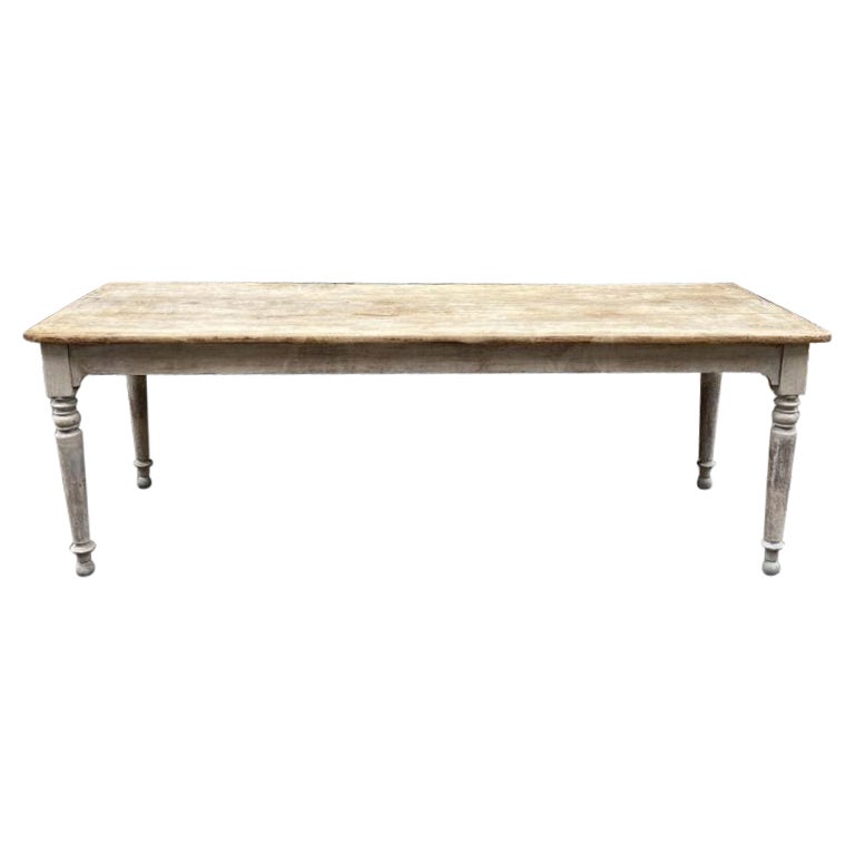 Antique and Top Quality Long Table, France For Sale