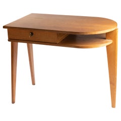 Retro J.Adnet, Petit Bureau Chêne 'Référencé' / Small Oak Desk 'Referenced', 1955