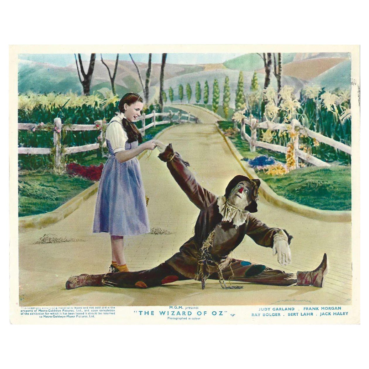 The Wizard of OZ, Unframed Poster, 1950's r - #3 For Sale