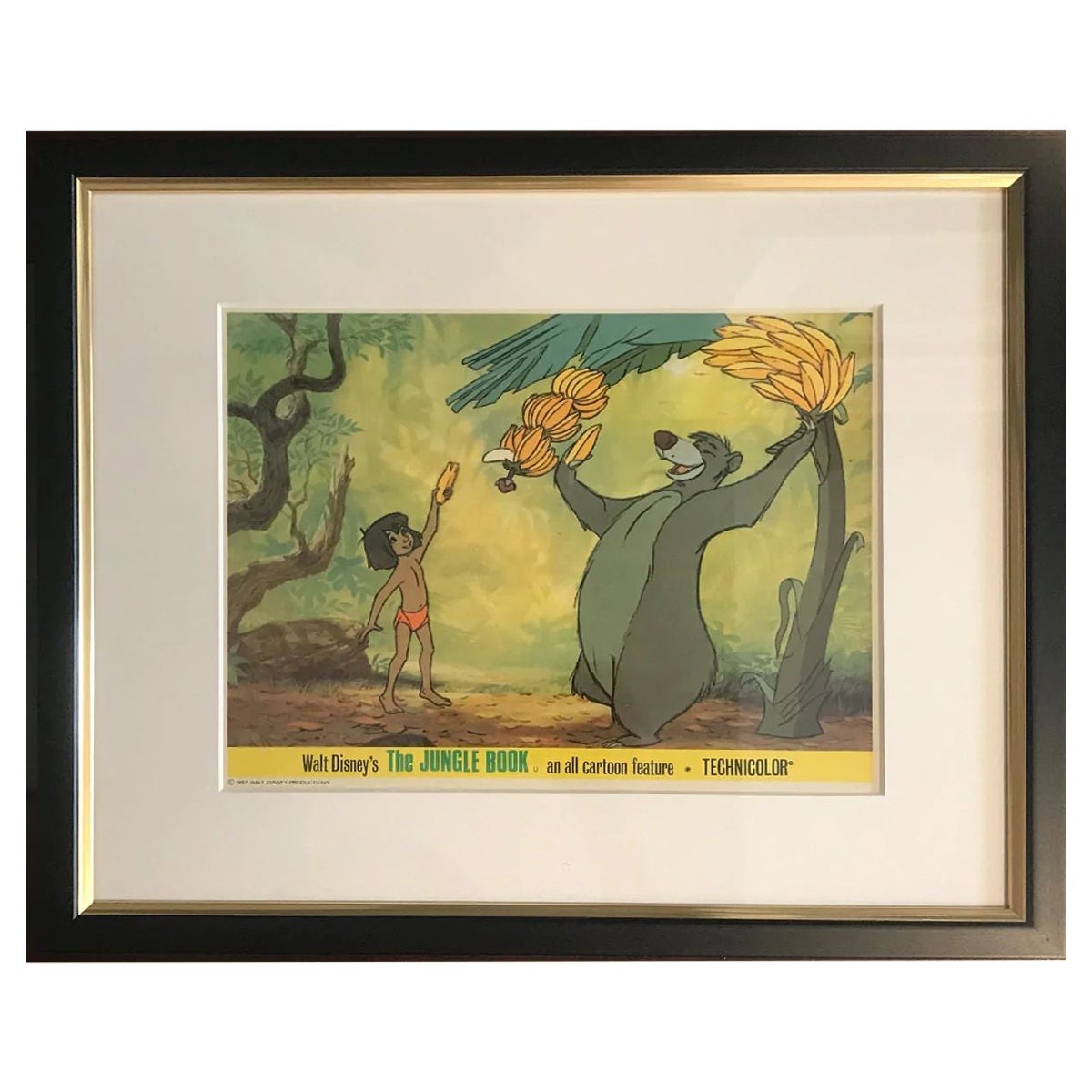 The Jungle Book, Framed Poster, 1967 For Sale