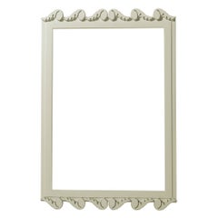 Garden District Laurel Rectangle Mirror in Mizzle