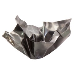 Paper Darkened Brass Bowl I by Gentner Design