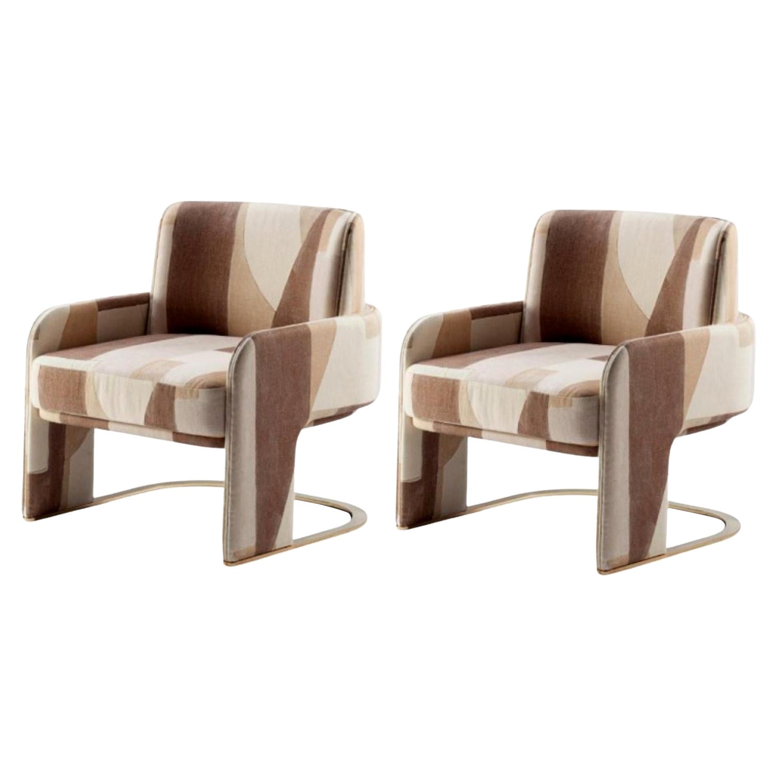 Set of 2 Odisseia Armchairs by Dooq For Sale