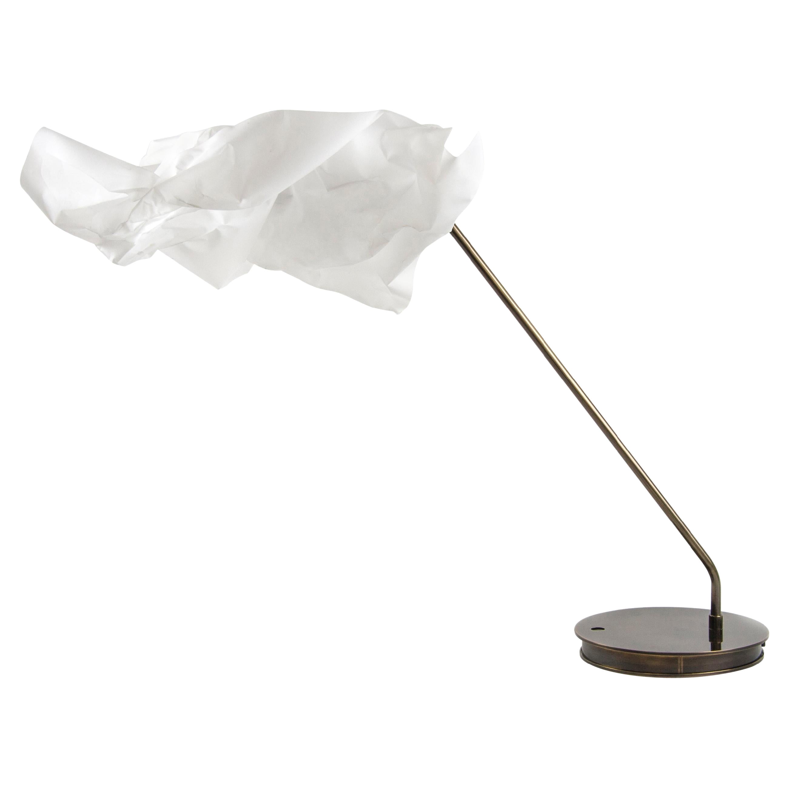 Paper Table Lamp by Gentner Design For Sale