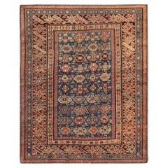 Vintage Caucasian Chi Chi Rug. 4 ft x 5 ft 1 in