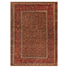 Nazmiyal Collection Antique Bakshaish Rug. 6 ft 7 in x 8 ft 6 in