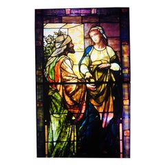 Tiffany glass and decorating New York Circle 1890 “GIVING” 