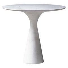 Table d'appoint en marbre contemporaine raffinée Kynos 62/45