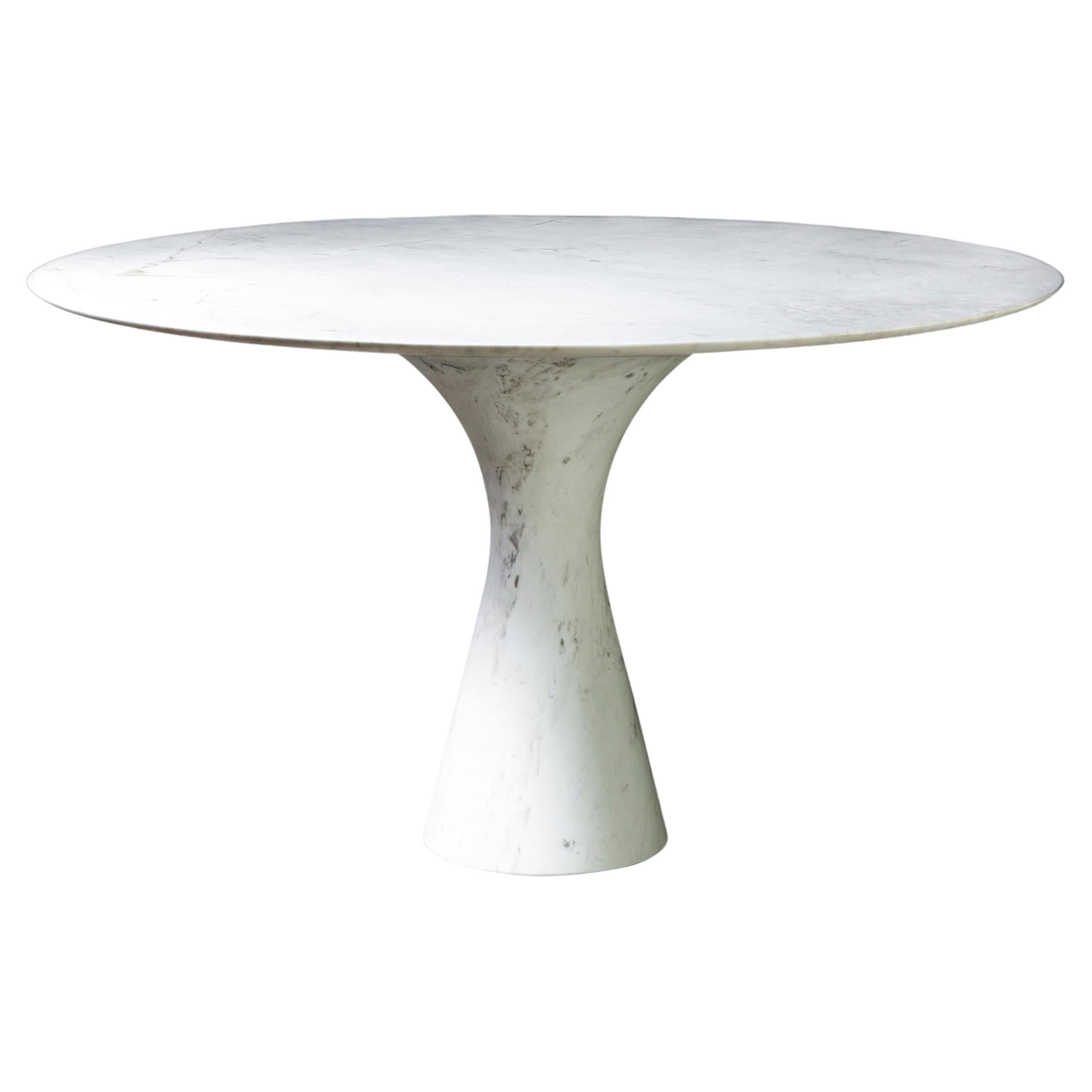 Kynos Refined Contemporary Marble Dining Table 130/75