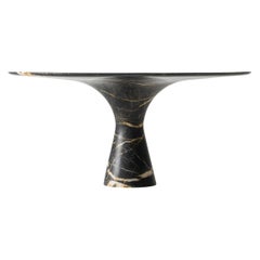 Port Saint Laurent Refined Contemporary Marble Dining Table 130/75