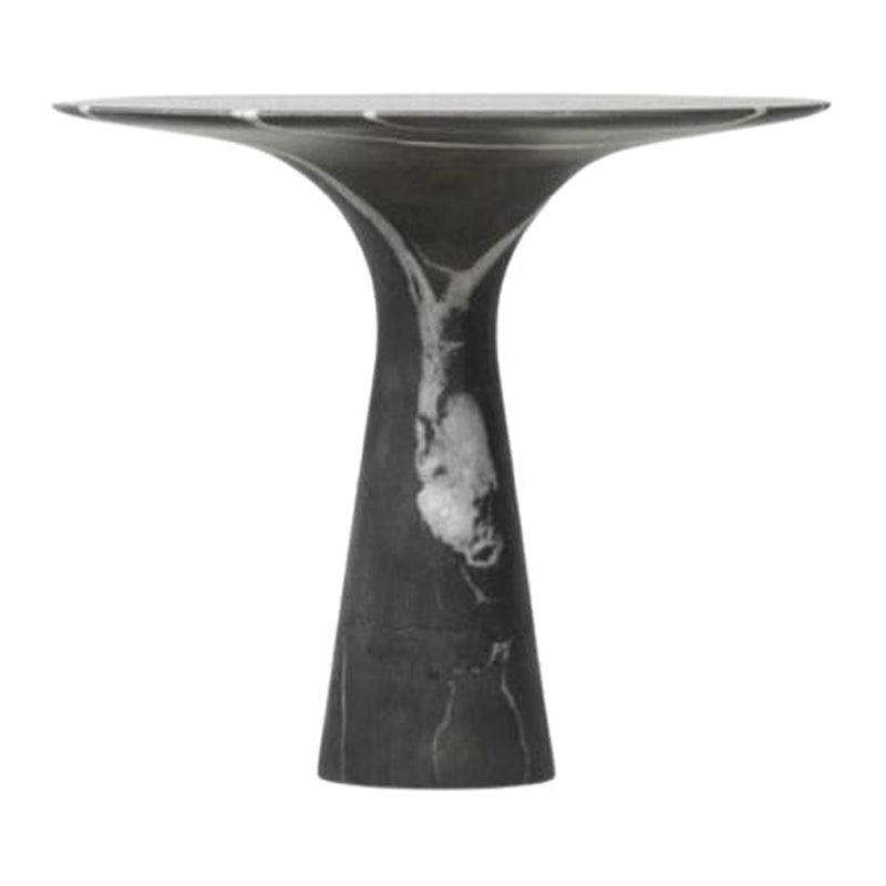 Refined Contemporary Marble 03 Grafite Marble Cake Stand