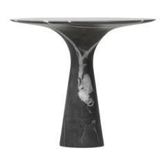Refined Contemporary Marble 03 Grafite Marble Cake Stand