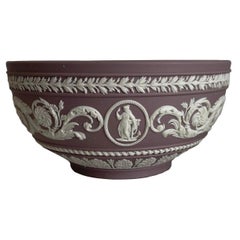 Wedgwood Light Purple Neoclassical Jasperware Bowl