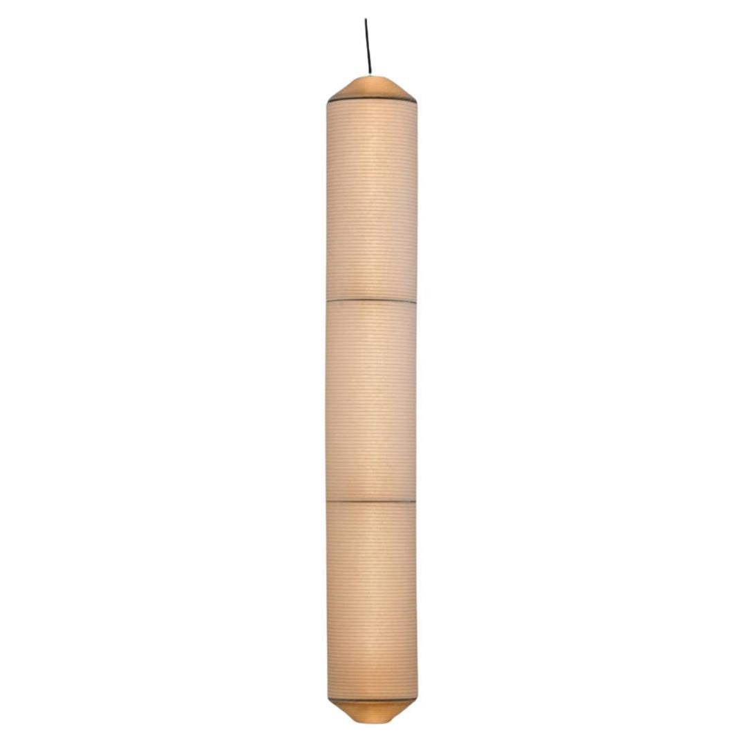 Lampe à suspension « Tekio Vertical P3 » en papier Washi japonais pour Santa & Cole