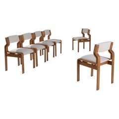 1970s Czech Dining Chairs by L. Volák, Set of Six