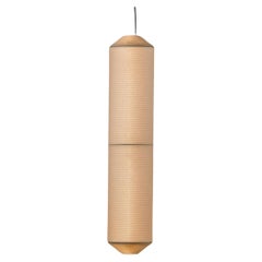 'Tekio Vertical P2' Pendant Lamp in Japanese Washi Paper for Santa & Cole