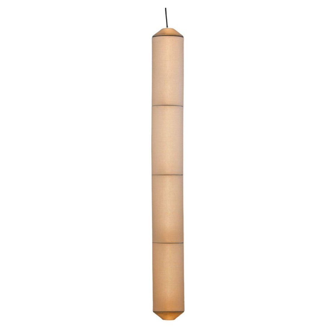 'Tekio Vertical P4' Pendant Lamp in Japanese Washi Paper for Santa & Cole For Sale