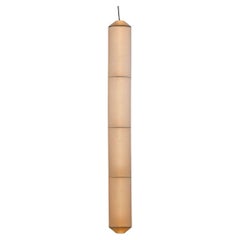 'Tekio Vertical P4' Pendant Lamp in Japanese Washi Paper for Santa & Cole