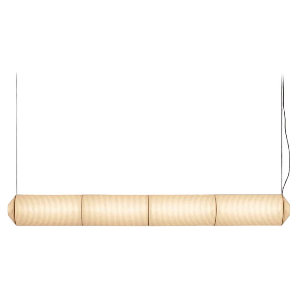 Lampada a sospensione 'Tekio Horizontal P4' in carta Washi giapponese per Santa & Cole in vendita